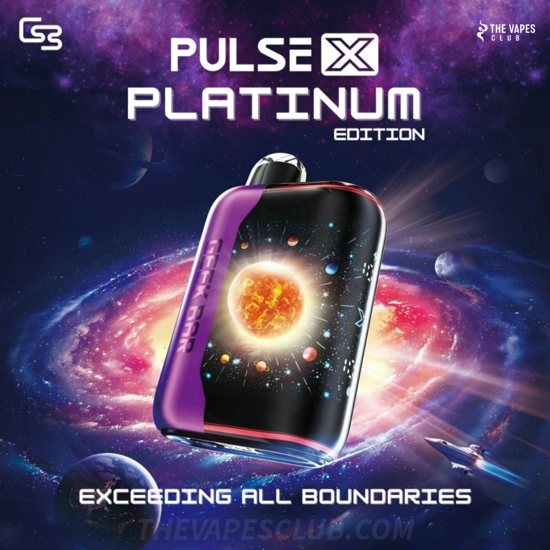 GEEK BAR PULSE X PLATINUM EDITION