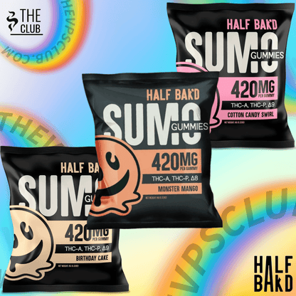 SUMO GUMMIES - HALF BAK'D - THE CLUB MX