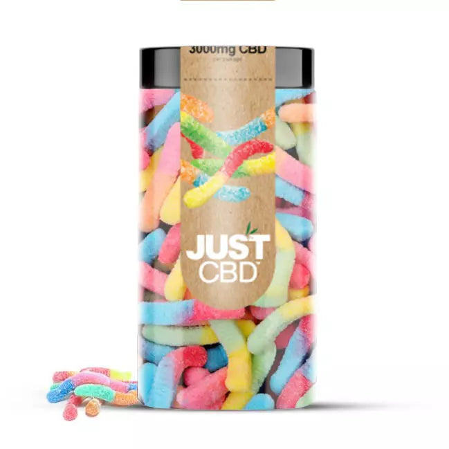 JUST CBD  SOUR WORMS