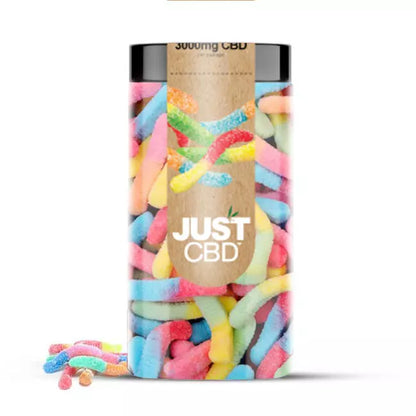 JUST CBD  SOUR WORMS