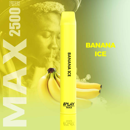 iPlay Max Desechable Sabor - BANANA ICE