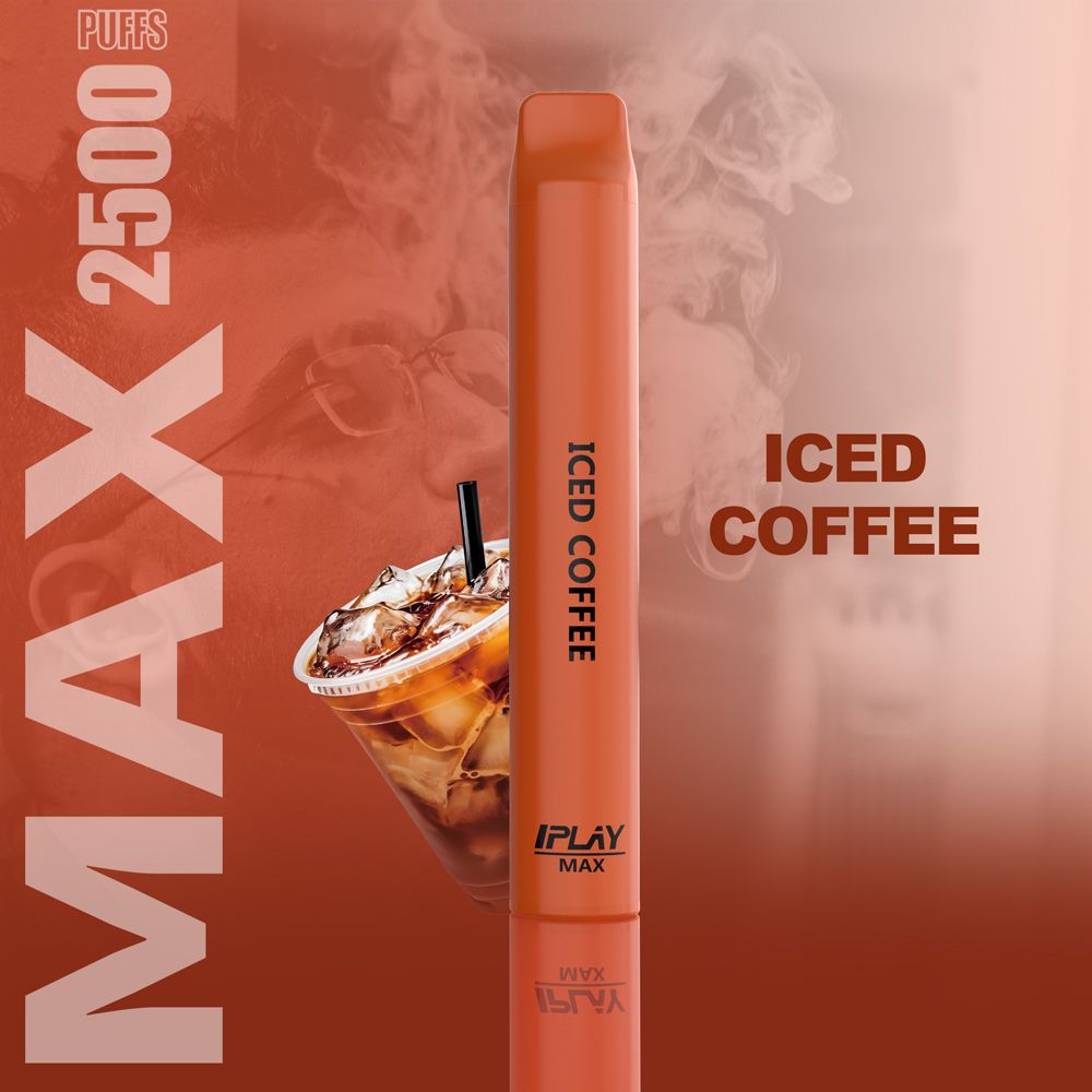 iPLAY MAX VAPE DESECHABLE SABOR ICED COFFEE CAFE