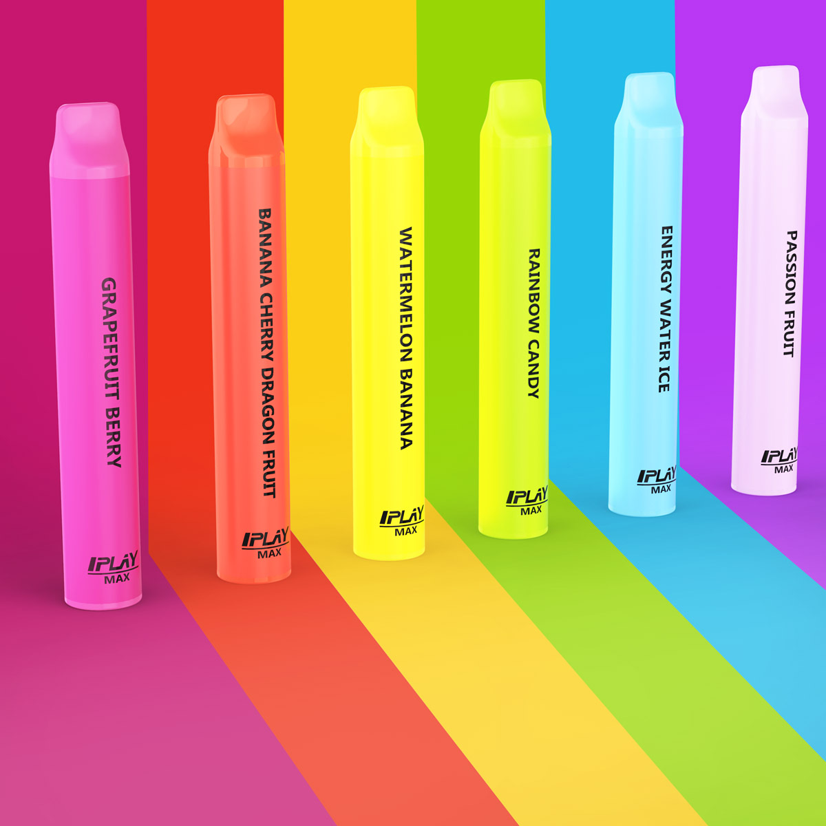 iPlay Max Desechable Sabor- colores-variedad-sabores