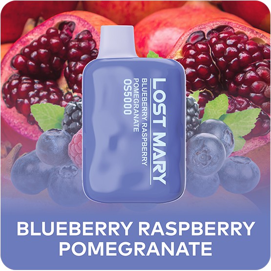LOST MARY OS5000 BLUEBERRY RASPBERRY POMEGRANATE